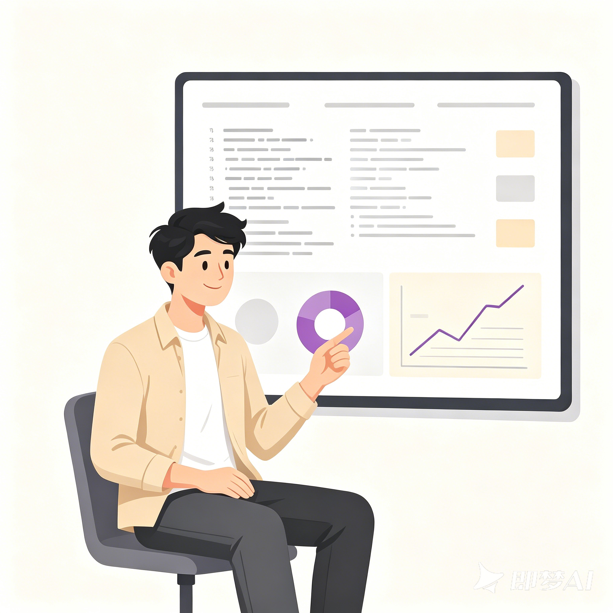 小明专注审阅代码与把关方案