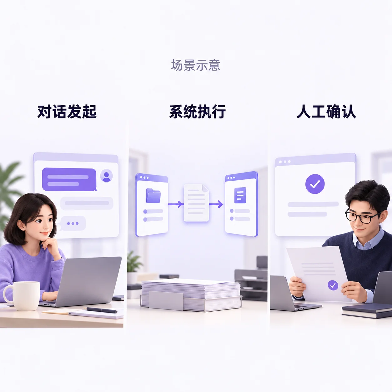 智语流 AI+RPA 对话式流程自动化